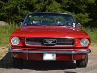 Gebraucht Ford V8 200 PS (147 kW) 1965 Rot Cabrio