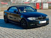 Gebraucht BMW 123 Cabriolet 204 PS (150 kW) 2009 Schwarz Cabrio