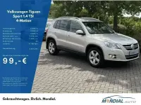 Gebraucht VW Tiguan Sportline 150 PS (110 kW) 2010 Silver leaf metallic SUV