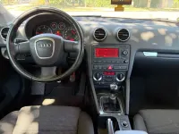 Gebraucht Audi A3 Attraction 105 PS (77 kW) 2008 Schwarz Kleinwagen