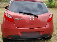Gebraucht Mazda 2 75 PS (55 kW) 2008 Rot Kleinwagen