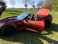 Gebraucht Corvette Z06 659 PS (484 kW) 2015 Orange Cabrio