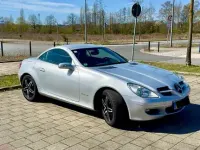 Gebraucht Mercedes SLK200 163 PS (119 kW) 2005 Silber Cabrio