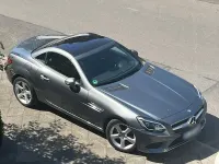 Gebraucht Mercedes SLK200 184 PS (135 kW) 2016 Grau Cabrio