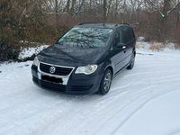 Gebraucht VW Touran United 170 PS (125 kW) 2008 Schwarz Van / Kleinbus
