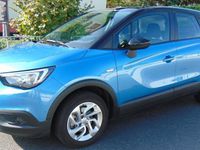 gebraucht Opel Crossland X Edition 1,2 Navi AHK Kamera SiHei Dach schwarz