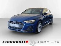 Ny Audi A3 S-Line 150 HK (110 kW) 2025 Blå Sedan