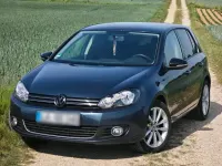 Gebraucht VW Golf VI 140 PS (102 kW) 2010 Blau Kleinwagen