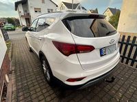 Gebraucht Hyundai Santa Fe Premium 200 PS (147 kW) 2017 Weiß SUV