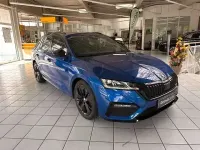 Gebraucht Skoda Octavia RS 245 PS (180 kW) 2022 Raceblau metallic Kombi
