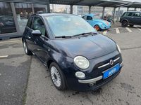 Gebraucht Fiat 500 Lounge 69 PS (50 kW) 2011 Blu lancia/suggestivo/fontana Kleinwagen