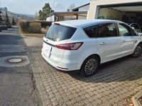 Gebraucht Ford S-MAX Titanium 150 PS (110 kW) 2019 Weiß Van / Kleinbus