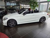 Gebraucht Mercedes C200 AMG line 184 PS (135 kW) 2019 Polarweiss Cabrio