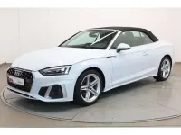 Gebraucht Audi A5 Cabriolet S-Line 163 PS (119 kW) 2022 Gletscherweiß metallic Cabrio