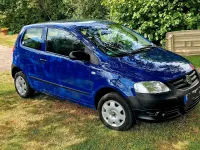 Gebraucht VW Fox 54 PS (39 kW) 2007 Blau Kleinwagen