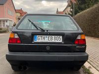 Gebraucht VW Golf II 54 PS (39 kW) 1990 Schwarz Kleinwagen