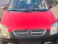 Gebraucht Opel Agila 58 PS (42 kW) 2002 Rot Van / Kleinbus
