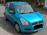 Gebraucht Suzuki Splash 86 PS (63 kW) 2010 Blau Kleinwagen