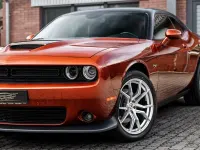Occasion Dodge Challenger SXT 309 ch (227 kW) 2021 Orange Coupé