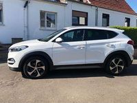 Gebraucht Hyundai Tucson 177 PS (130 kW) 2017 Weiß SUV