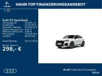 Gebraucht Audi Q3 Sportback S-Line 150 PS (110 kW) 2023 Weiß SUV