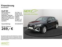 Gebraucht Audi Q2 S-Line 116 PS (85 kW) 2023 Mythosschwarz metallic SUV