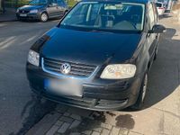 Gebraucht VW Touran 105 PS (77 kW) 2006 Schwarz Van / Kleinbus