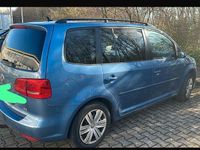 Gebraucht VW Touran 105 PS (77 kW) 2012 Blau Van / Kleinbus