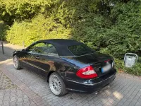 Gebraucht Mercedes CLK280 Avantgarde 231 PS (169 kW) 2008 Schwarz Cabrio