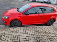 Gebraucht VW Polo Trendline 60 PS (44 kW) 2010 Rot Kleinwagen