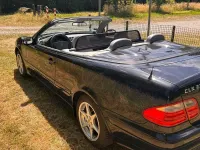 Gebraucht Mercedes CLK230 Avantgarde 193 PS (141 kW) 2000 Schwarz Cabrio