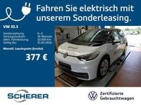 Gebraucht VW ID.3 Pro 150 kW (204 PS) 2023 Gletscherweiß metallic / schwa Kleinwagen
