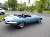 Gebraucht Jaguar E-Type 224 PS (164 kW) 1964 Blau Cabrio