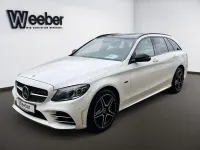Gebraucht Mercedes C300e AMG line 194 PS (142 kW) 2021 Diamantweiss  metalliclack (metallic) Kombi
