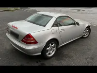 Gebraucht Mercedes SLK200 163 PS (119 kW) 2001 Silber Cabrio