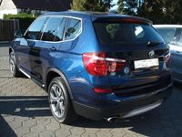 Gebraucht BMW X3 xLine 190 PS (139 kW) 2015 Blau SUV