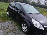 Second-hand Opel Corsa 80 CP (58 kW) 2007 Negru Hatchback