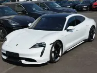 Gebraucht Porsche Taycan Turbo 500 kW (680 PS) 2020 Weiß Limousine