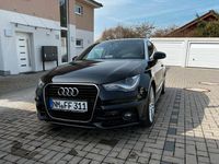 Gebraucht Audi A1 S-Line 105 PS (77 kW) 2011 Schwarz Kleinwagen