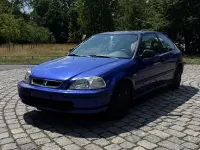 Gebraucht Honda Civic 75 PS (55 kW) 1998 Blau Limousine