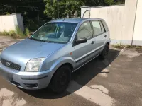Gebraucht Ford Fusion 101 PS (74 kW) 2004 Blau Kleinwagen