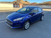 Gebraucht Ford Fiesta Titanium 101 PS (74 kW) 2014 Blau Kleinwagen