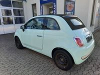 gebraucht Fiat 500 Cabrio in Mintgrün mit Navi