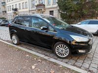 Gebraucht Ford Grand C-Max Titanium 125 PS (91 kW) 2015 Schwarz Van / Kleinbus
