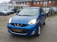 Gebraucht Nissan Micra Acenta 80 PS (58 kW) 2015 Blau Kleinwagen