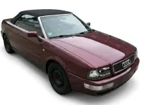 Gebraucht Audi 80 125 PS (91 kW) 1999 Rot Cabrio