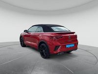 Gebraucht VW T-Roc Cabriolet R-line 150 PS (110 kW) 2025 Kings red metallic schwarz Cabrio