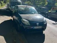 Gebraucht Dacia Sandero 68 PS (50 kW) 2009 Blau Kleinwagen