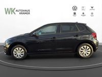 Gebraucht VW Polo Comfortline 95 PS (69 kW) 2021 Schwarz Kleinwagen