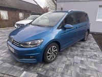 Gebraucht VW Touran Sound 110 PS (80 kW) 2018 Blau Van / Kleinbus